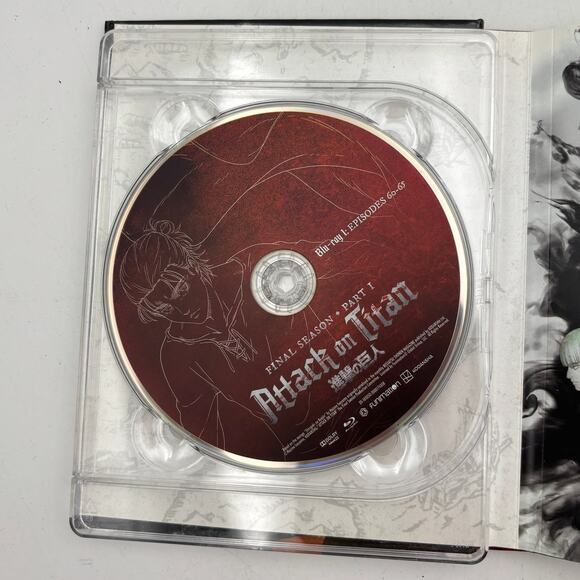 Attack on Titan Final Season Part 1 Limited Edition Blue Ray DVD - Picture 5 of 10